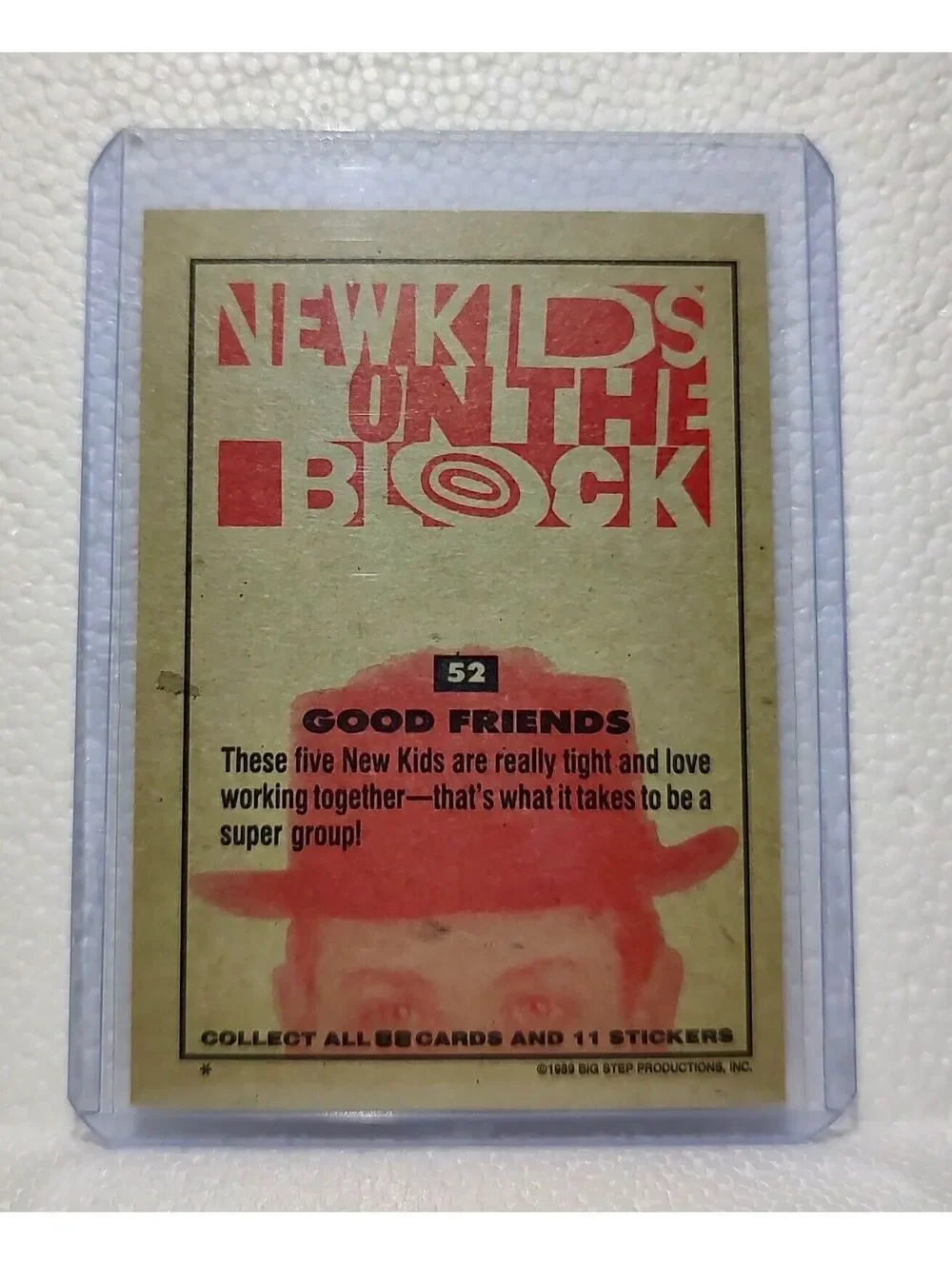 Good Friends 1989 New Kids on the Block #52 Trading Card